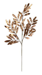 Metallic Leaves Spray 70cm