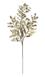 Metallic Leaves Spray 70cm