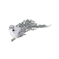 Clip Velvet Bird Glitter