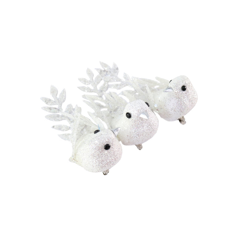 Clip Glitter Bird