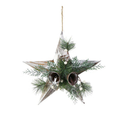 Rustic Hanging Decoration Star