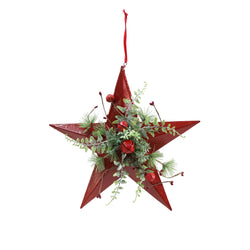 Rustic Hanging Decoration Star