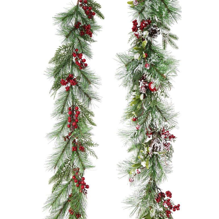 Foliage Berry Garland