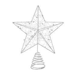 Glitter Wire Star Topper