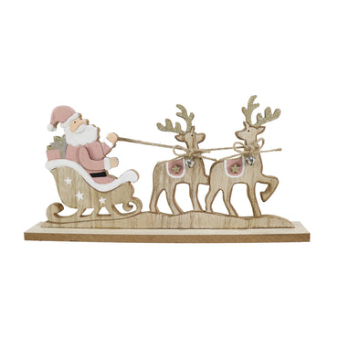 Santa Sleigh Table Decoration