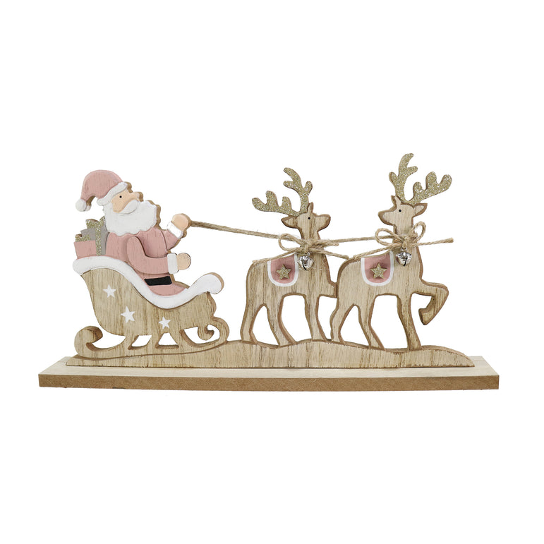 Santa Sleigh Table Decoration