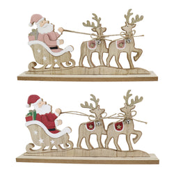 Santa Sleigh Table Decoration