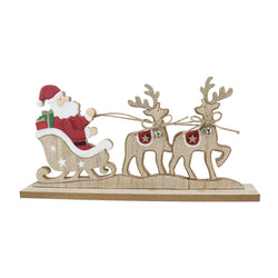 Santa Sleigh Table Decoration