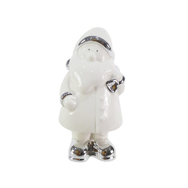 Metallic Santa with Sack 2 pieces