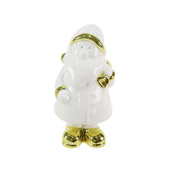 Metallic Santa with Sack 2 pieces