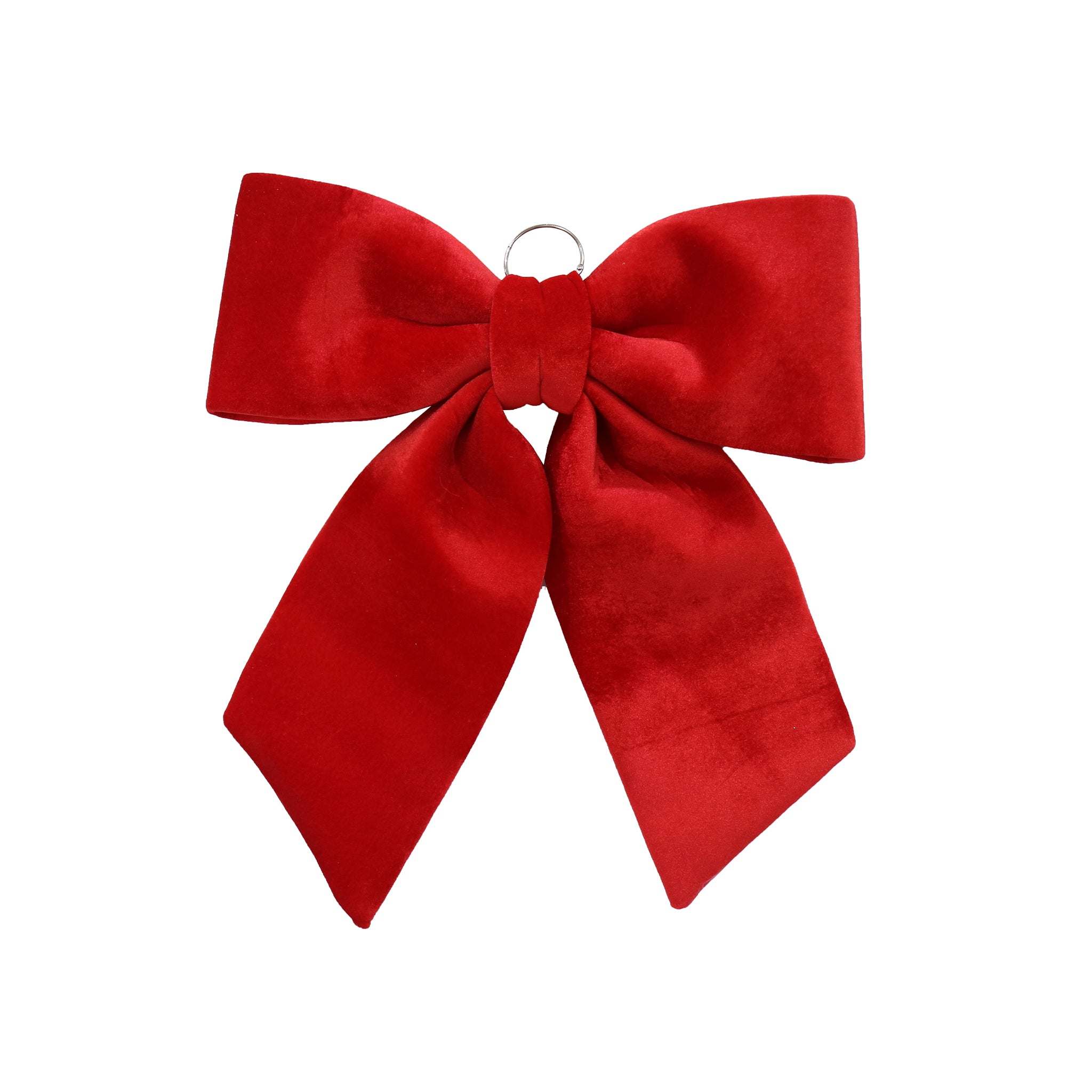 Red Velveteen Door Bow