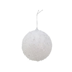 Icy Tinsel Bauble