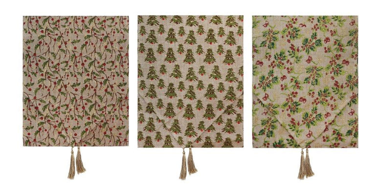 Natural Print Runner