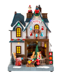 LED Musical Christmas Store Rotating USB Asst