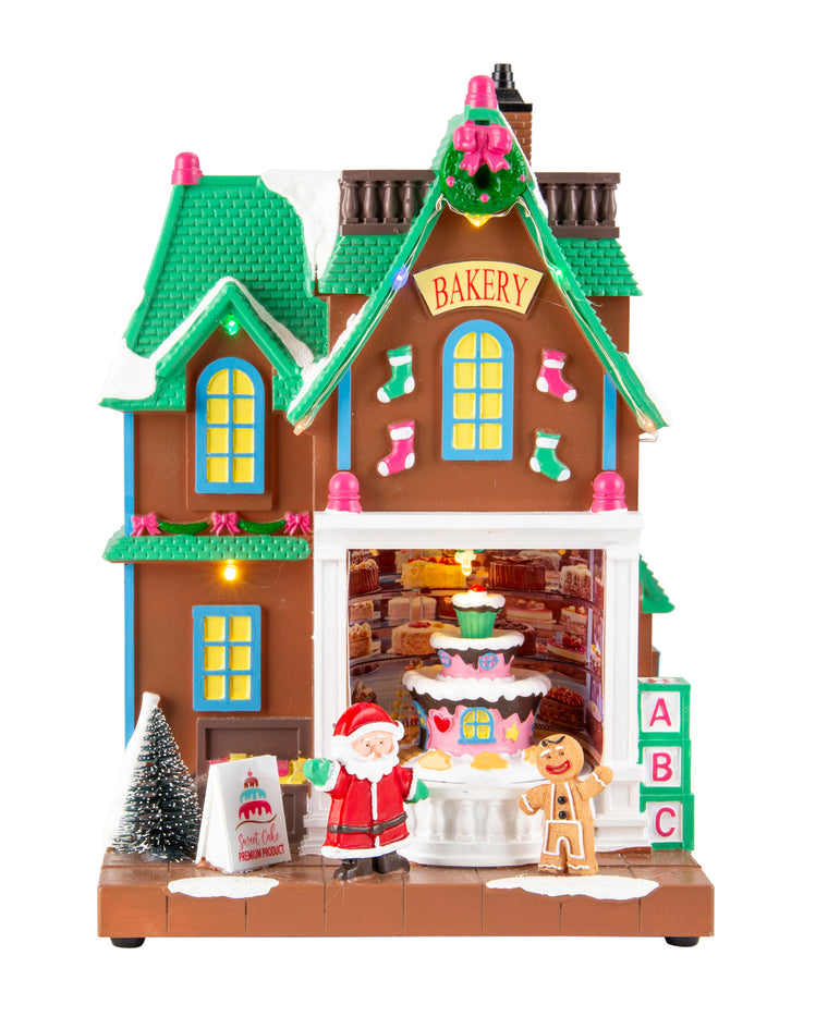 LED Musical Christmas Store Rotating USB Asst