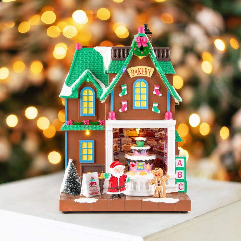 LED Musical Christmas Store Rotating USB Asst