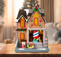 LED Musical Christmas Store Rotating USB Asst