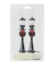 2 Piece Mini Light Up Street Lamps