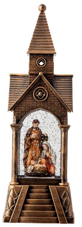 Glitter Swirl Musical Rustic Church