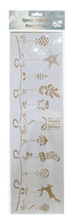 Snow Spray Sleigh Scene Stencil