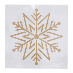 Christmas Snow Spray Stencil
