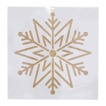 Christmas Snow Spray Stencil