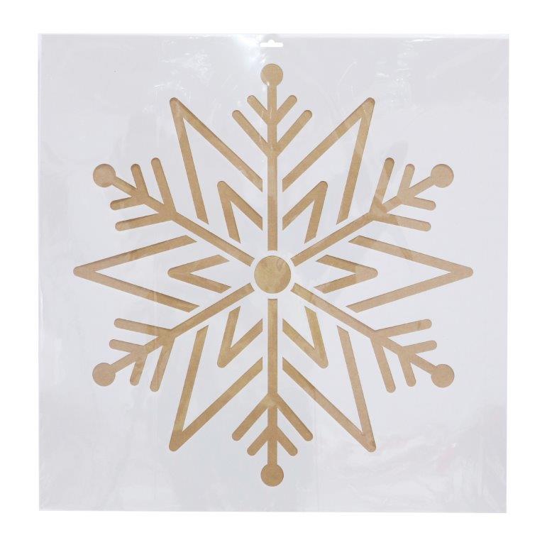 Christmas Snow Spray Stencil