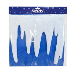 Artificial Snow Fringe White 2m