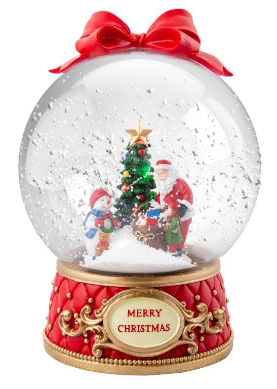 LED Music Snow Jumbo Globe