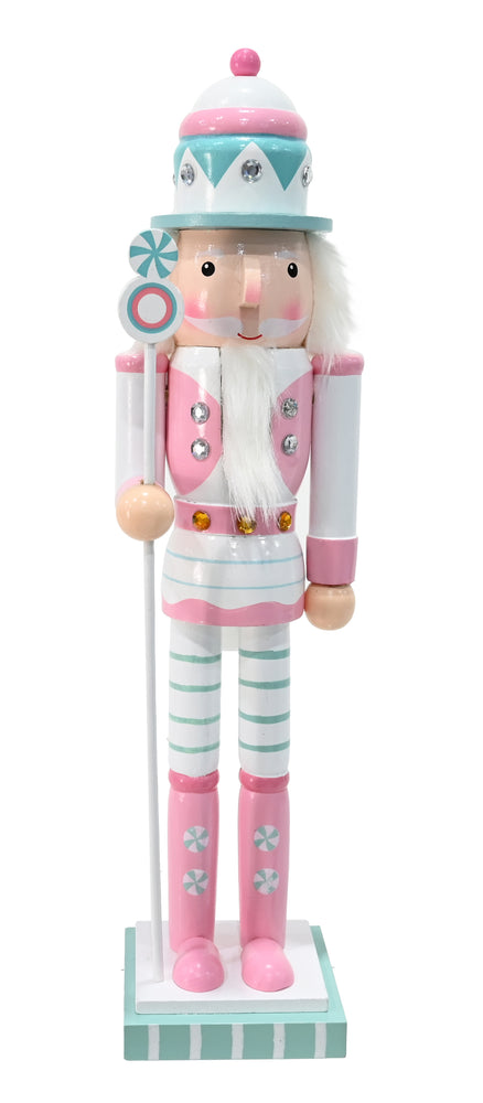 Nutcracker Pastel Candy 38cm Asst