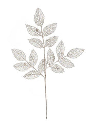 Metallic Leaf Spray 80cm