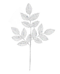 Metallic Leaf Spray 80cm