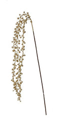 Matte Metallic Berry Drape 95cm