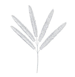 Matte Metallic Fern Frond