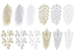2 Pack Glitter Leaf Pick