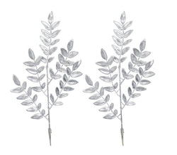 2 Pack Matte Metallic Leaf Clip