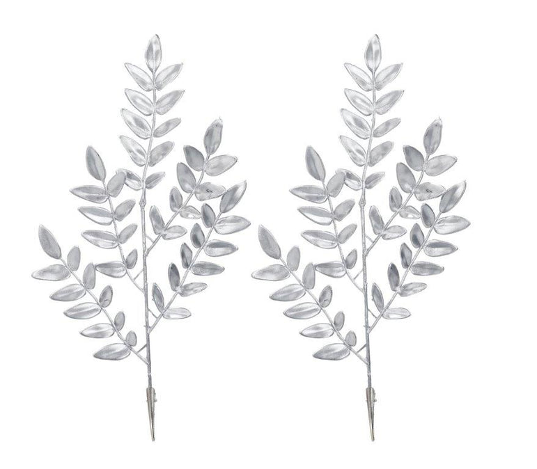 2 Pack Matte Metallic Leaf Clip