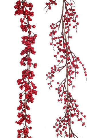 Glossy Berry Garland 150cm