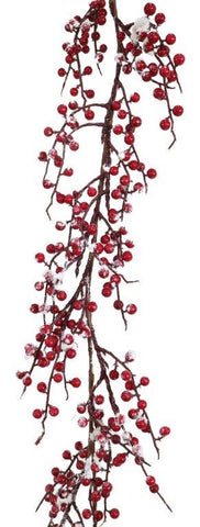 Snowy Berry Garland 150cm