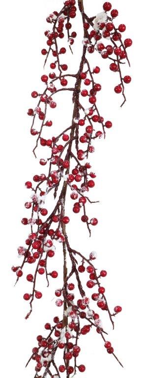 Snowy Berry Garland 150cm