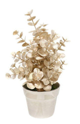 Matte Metallic Potted Tree 36cm