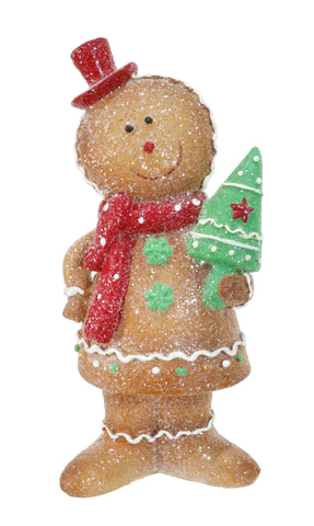 Assorted Sugar Dusted Gingerbread Figurine