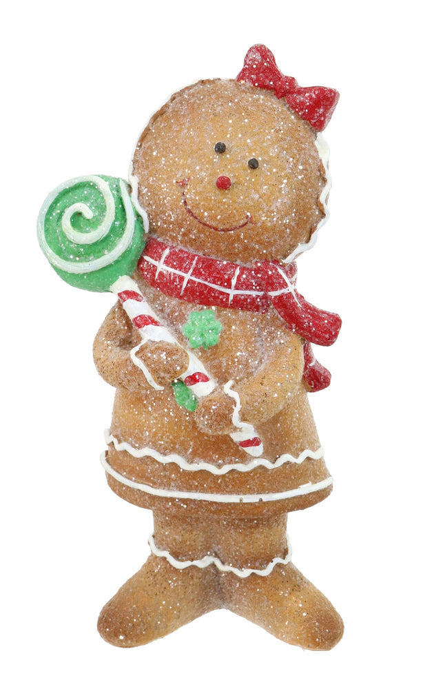 Assorted Sugar Dusted Gingerbread Figurine