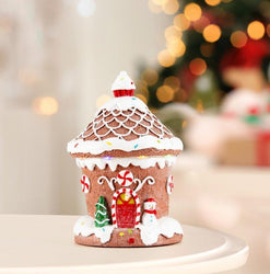 LED Gingerbread House
