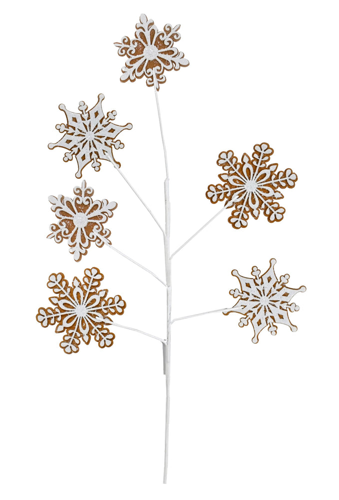 Gingerbread Snowflake Spray