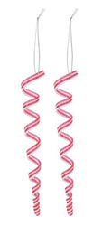 Candy Cane Spiral Decoration