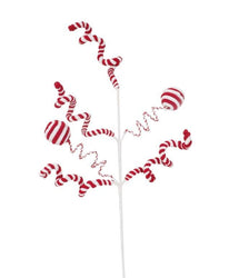 Plush Candy Cane Spray