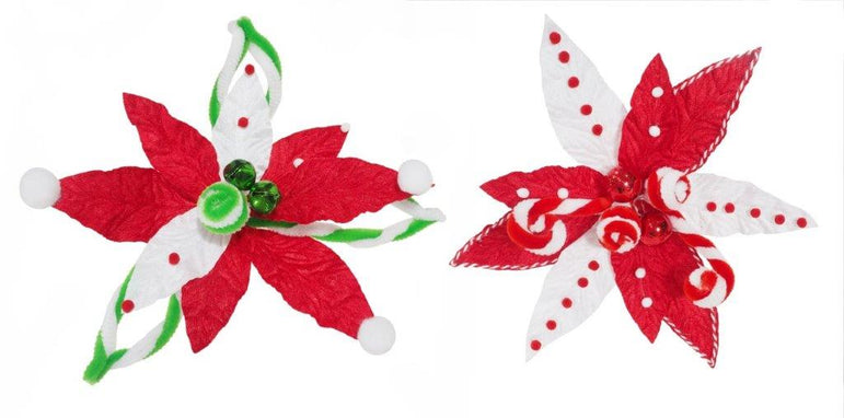 Candy Cane Poinsettia