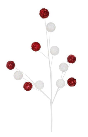 Tinsel Bauble Spray