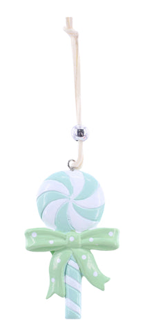 Assorted Lollipop with Contrast Bow Hanging Deco